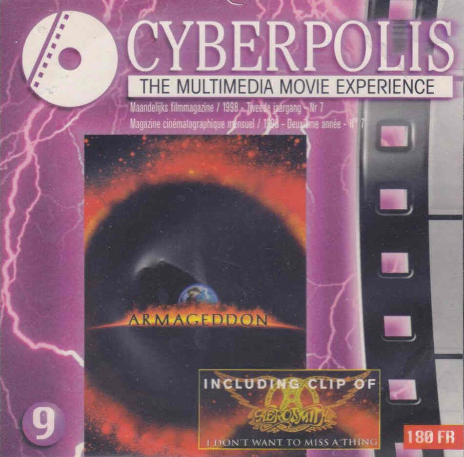 CYBERPOLIS magazine side cover Issue 9 September 1998