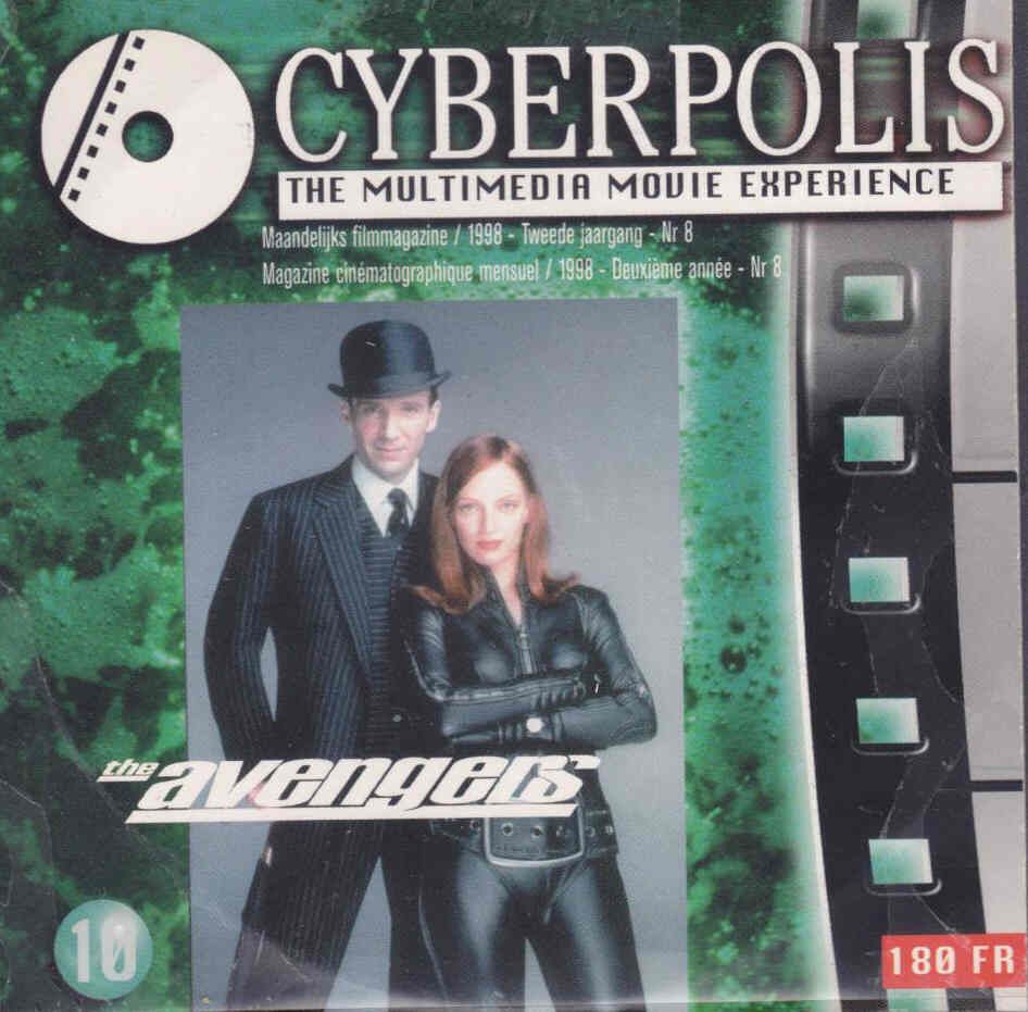 CYBERPOLIS magazine side cover Issue 10 October 1998