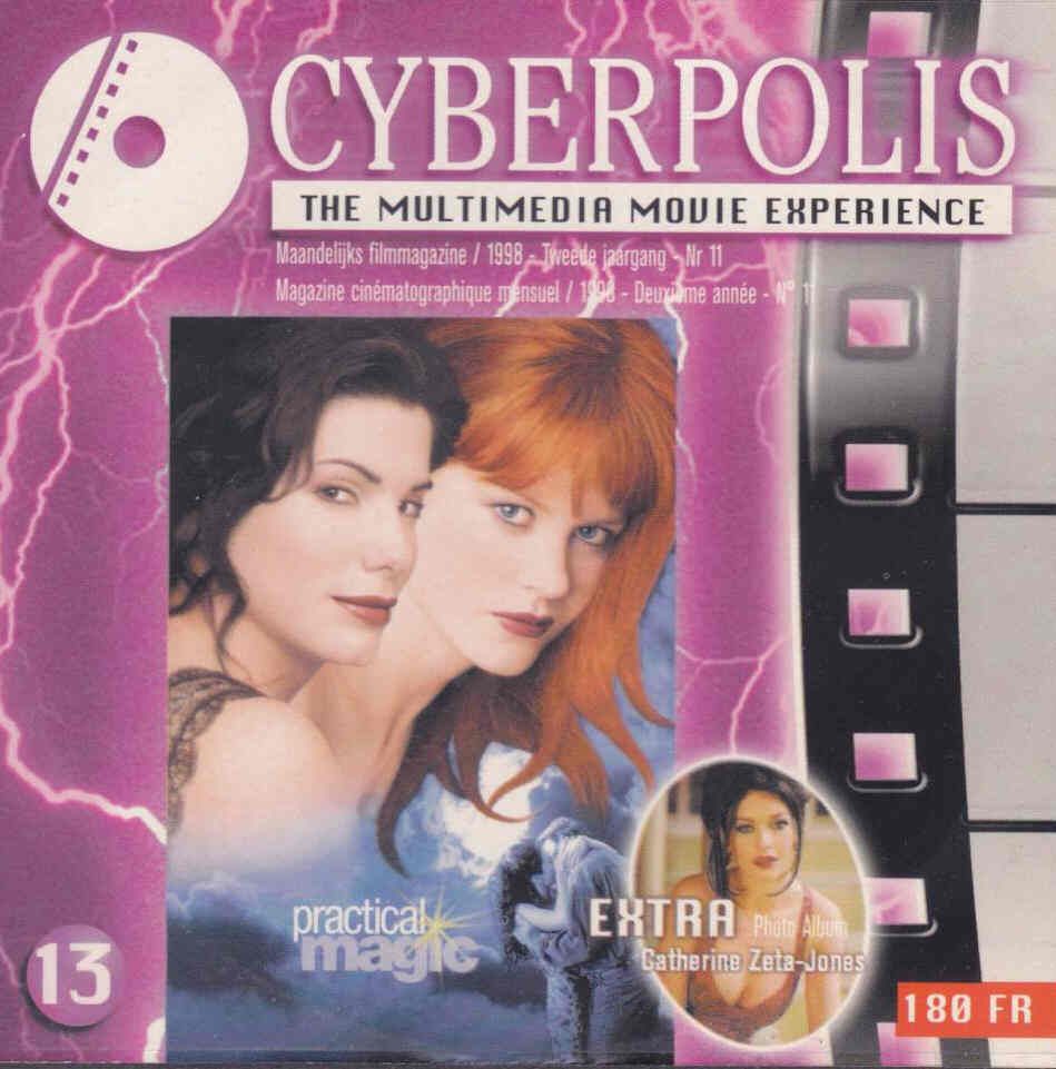 CYBERPOLIS magazine side cover Issue 13 November 1998