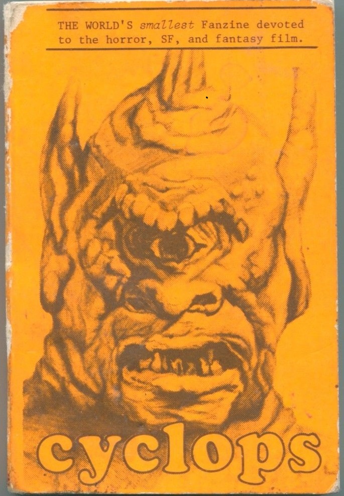 CYCLOPS magazine side cover Issue 1  