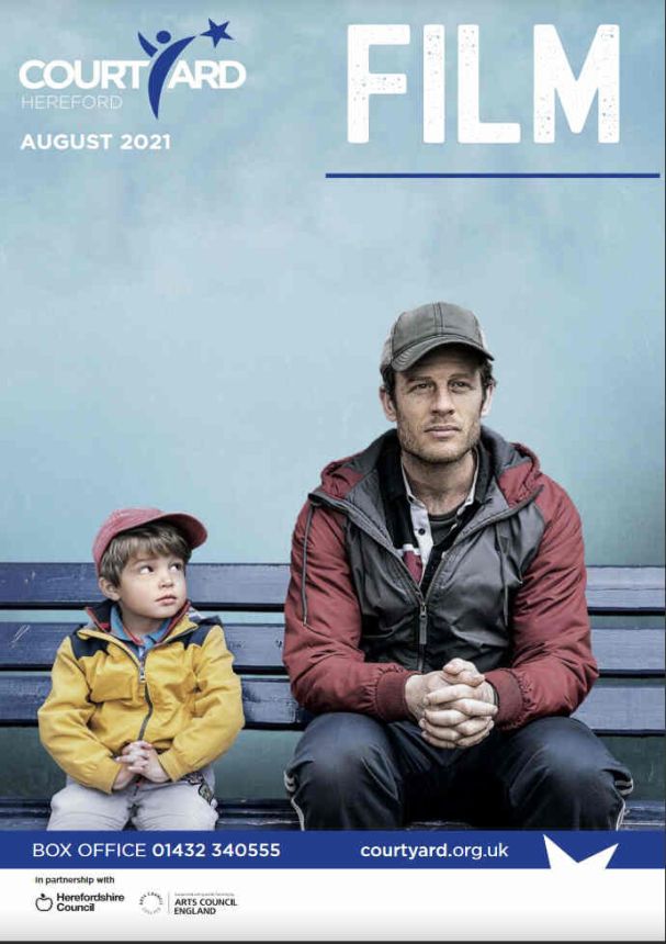 COURTYARD FILM GUIDE magazine side cover  August 2021
