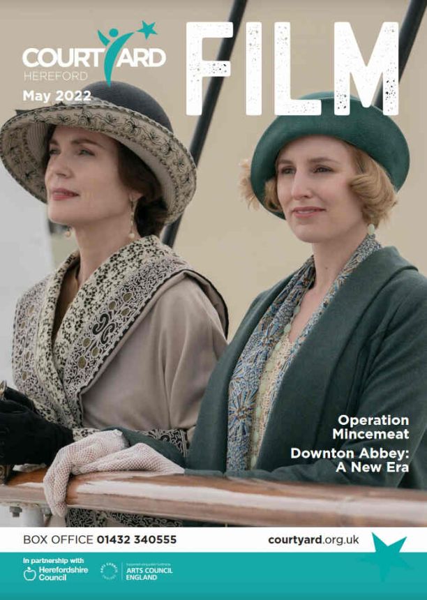 COURTYARD FILM GUIDE magazine side cover  May 2022