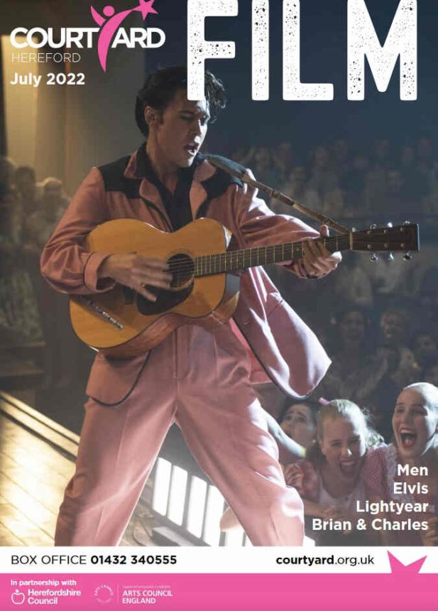 COURTYARD FILM GUIDE magazine side cover  July 2022