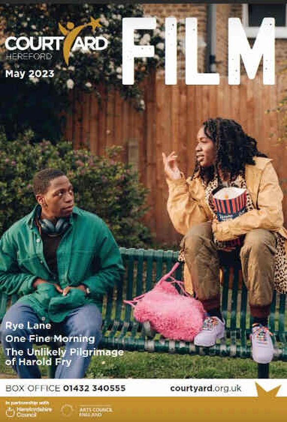 COURTYARD FILM GUIDE magazine side cover  May 2023