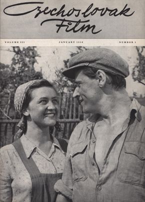 FILM TCHECOSLOVAQUE | LE magazine side cover January 1950