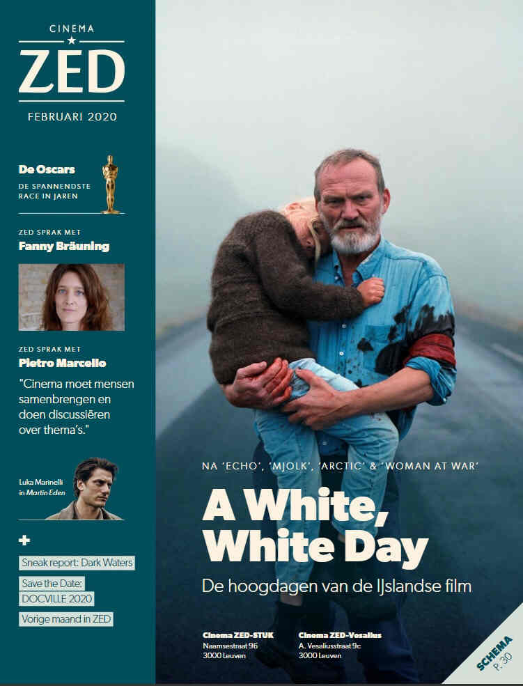 CINEMA ZED magazine side cover  February 2020