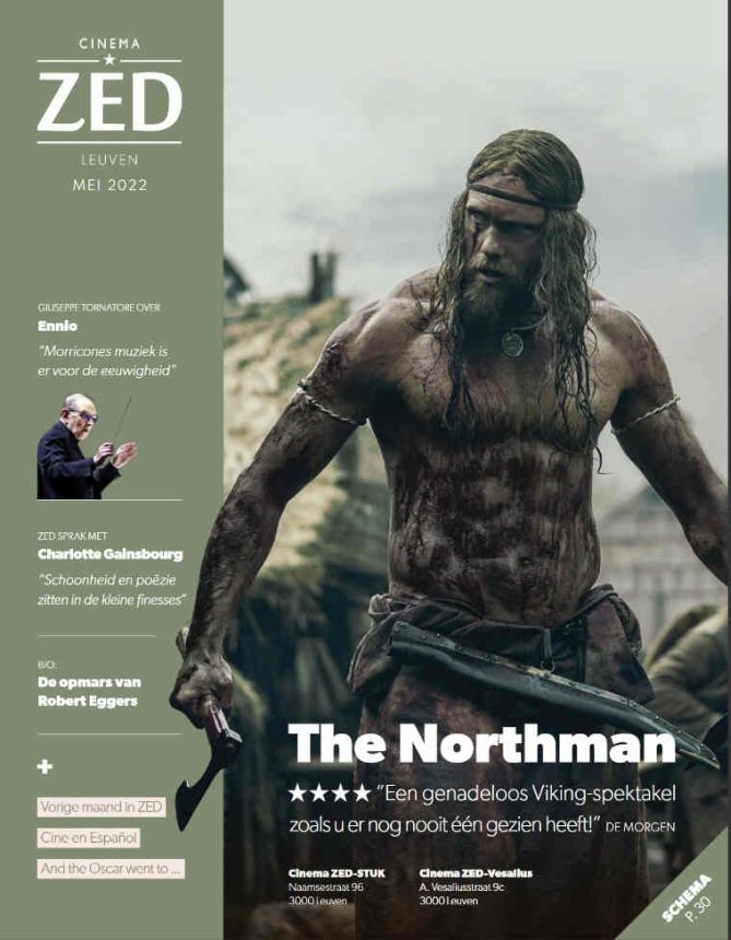 CINEMA ZED magazine side cover  May 2022