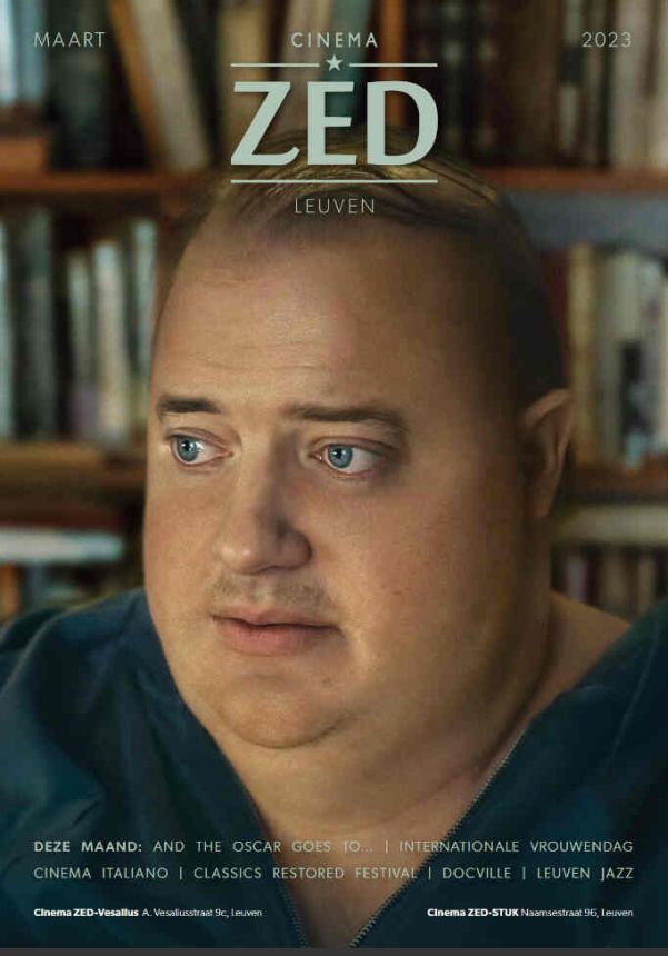 CINEMA ZED magazine side cover  March 2023