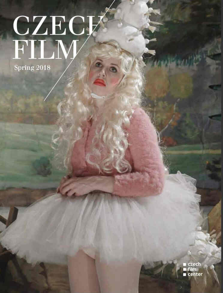 CZECH FILM magazine side cover Spring 2018