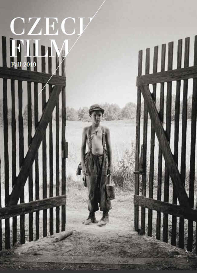 CZECH FILM magazine side cover Fall 2019