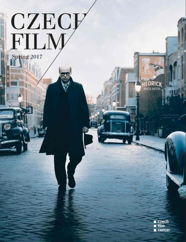 CZECH FILM magazine side cover Spring 2017