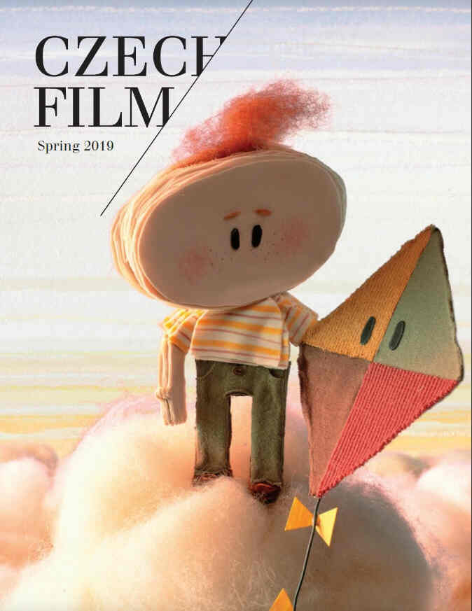 CZECH FILM magazine side cover Spring 2019