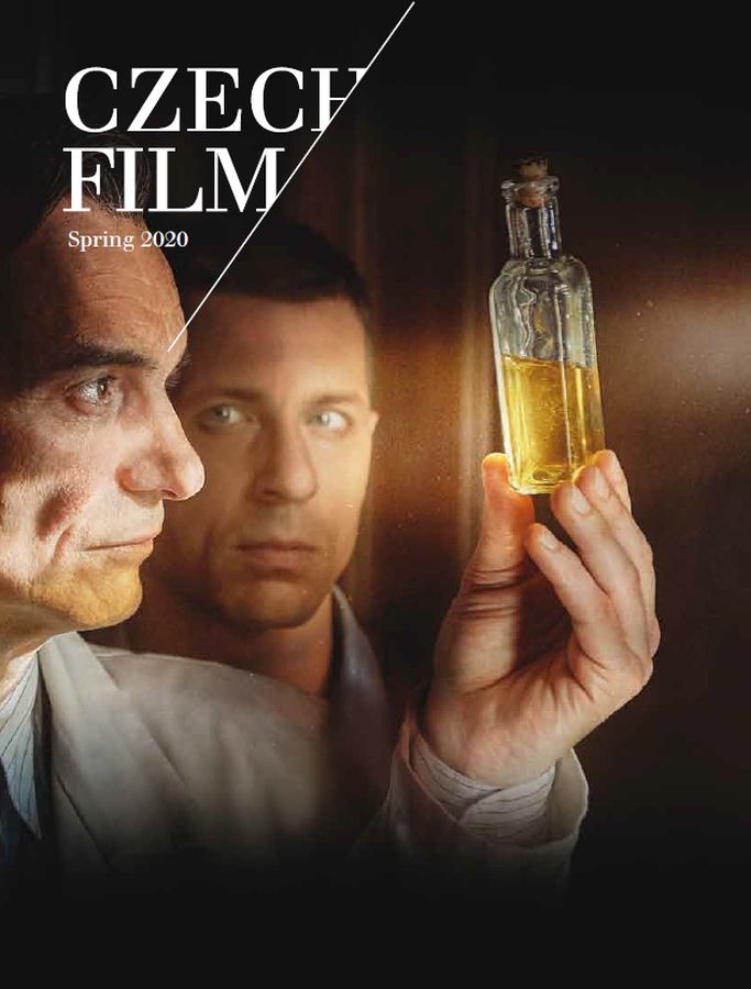 CZECH FILM magazine side cover Spring 2020