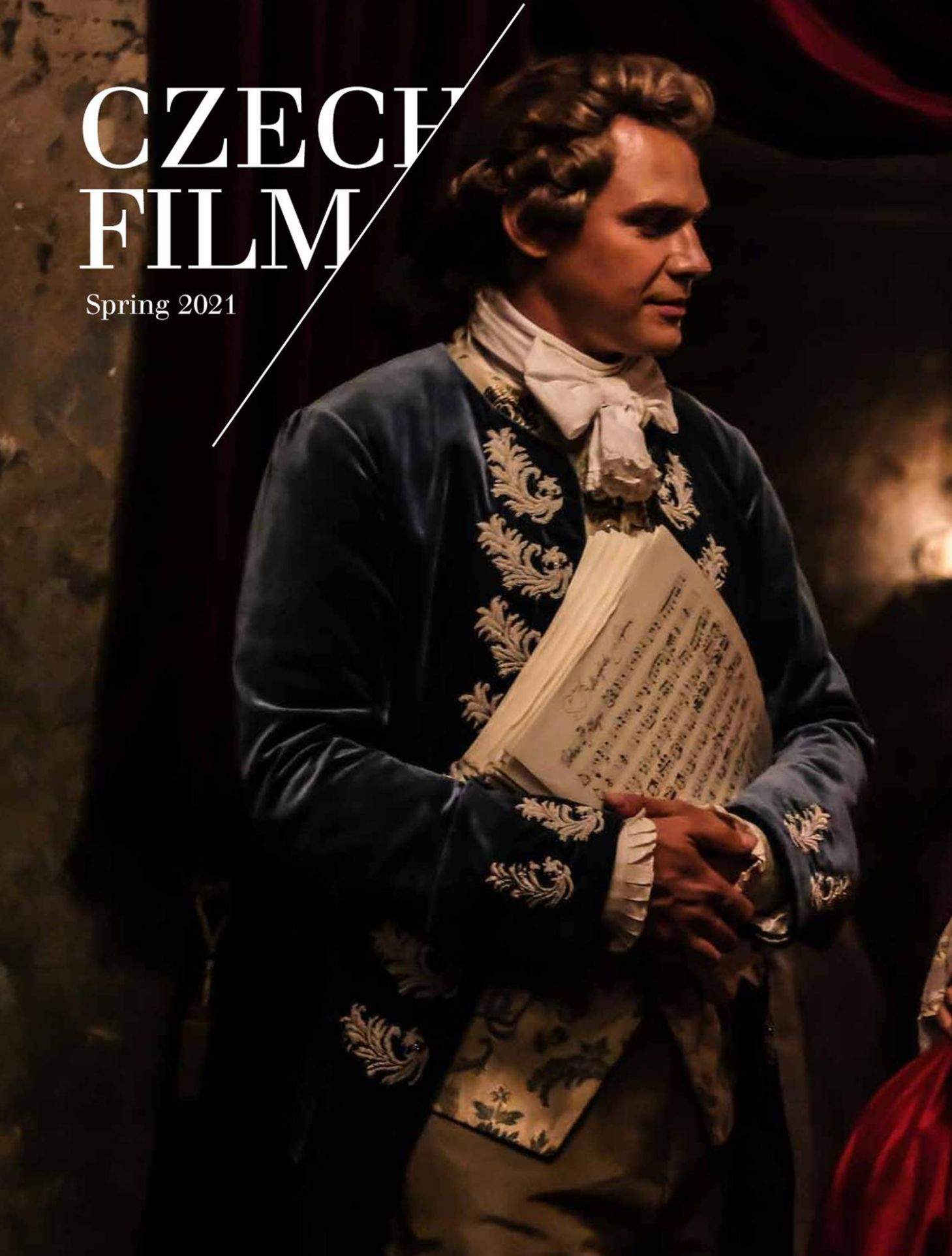 CZECH FILM magazine side cover Spring 2021