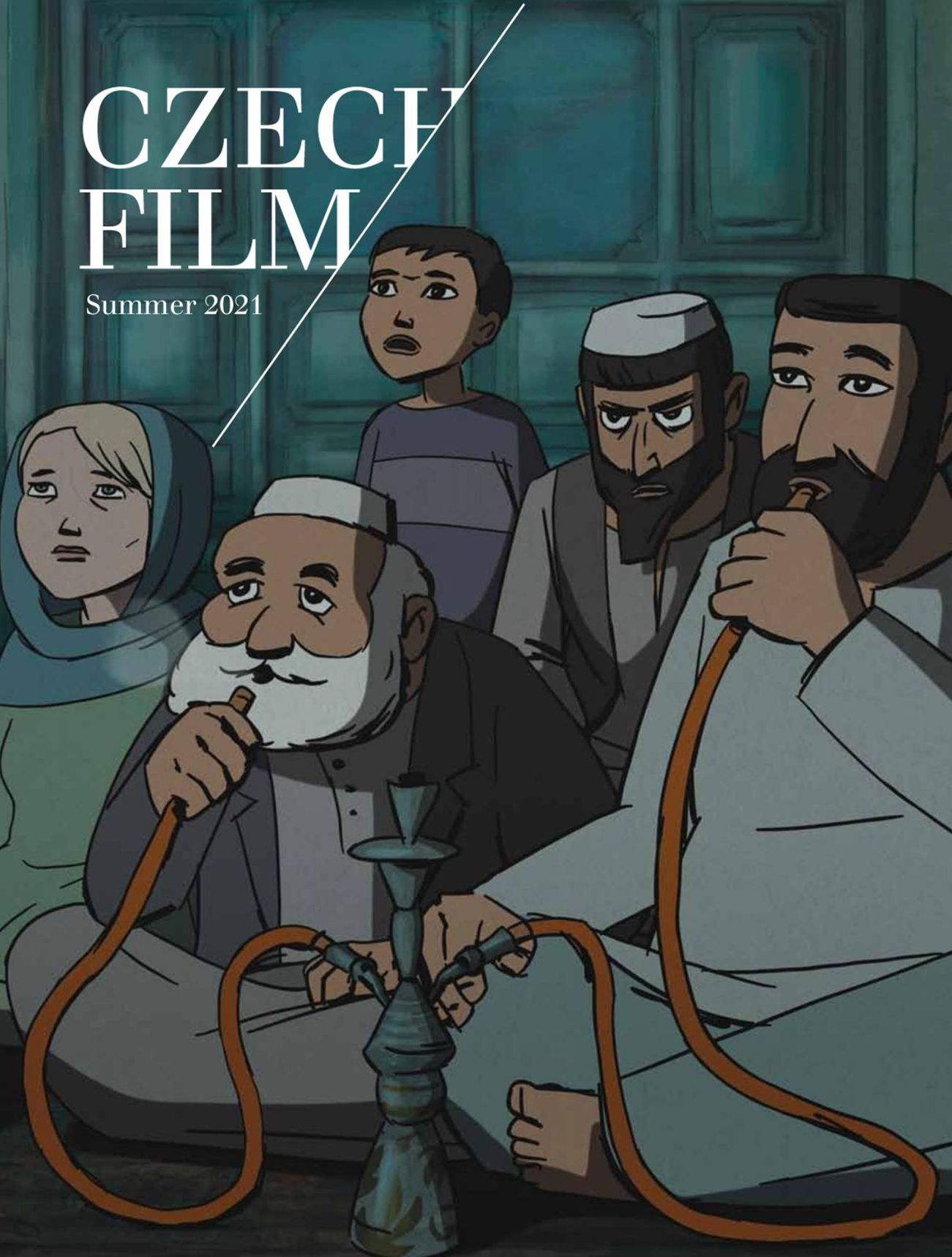 CZECH FILM magazine side cover Summer 2021