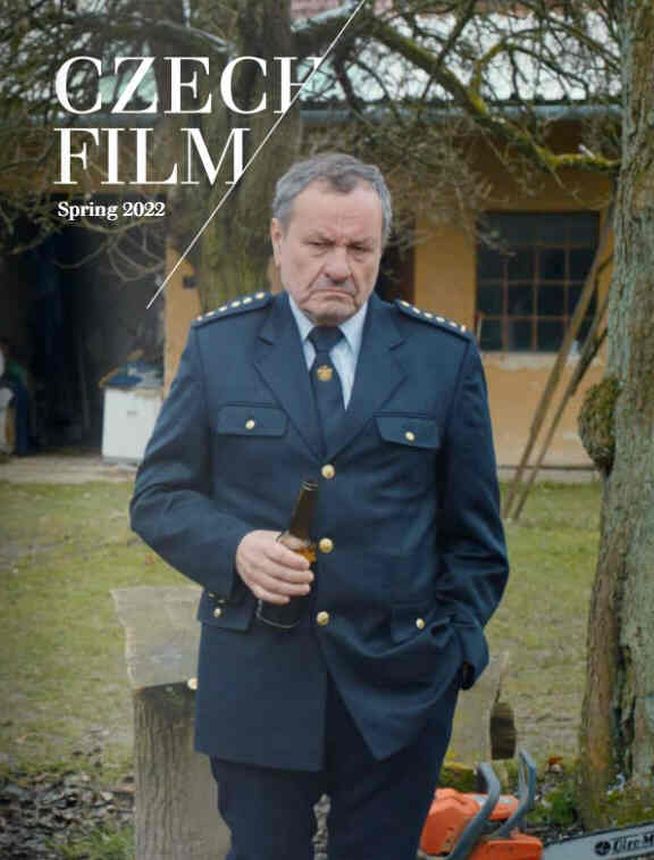CZECH FILM magazine side cover Spring 2022