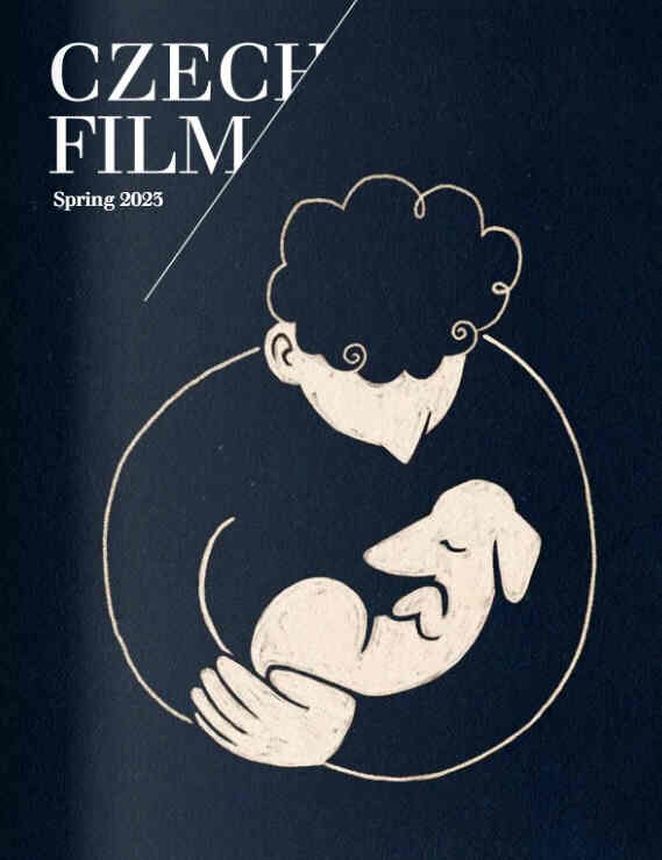CZECH FILM magazine side cover Spring 2023
