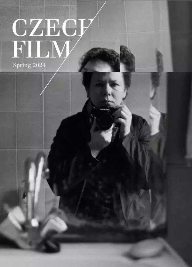 CZECH FILM magazine side cover Spring 2024