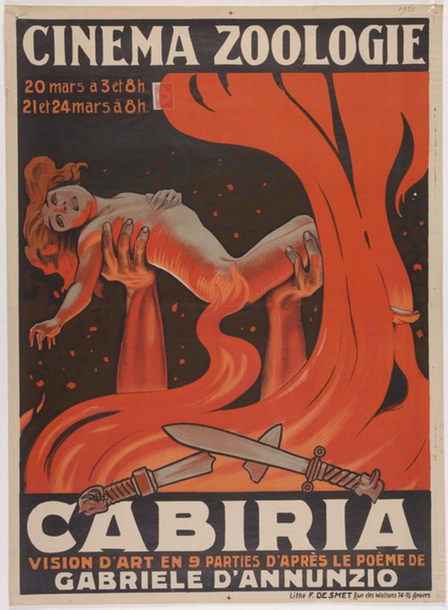 CINE ZOOLOGIE magazine cover 20 March 1921