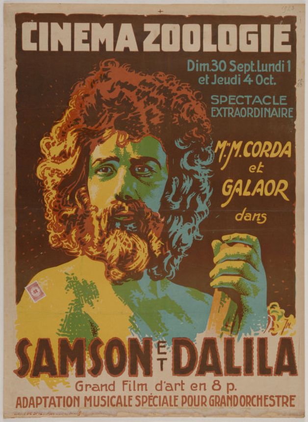 CINE ZOOLOGIE magazine side cover 30 September 1923