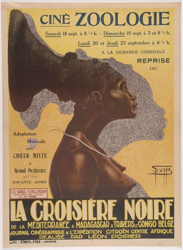 CINE ZOOLOGIE magazine side cover 18 September 1926