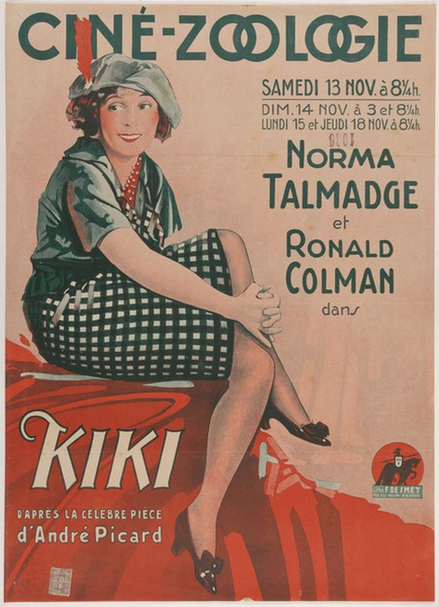 CINE ZOOLOGIE magazine side cover 13 November 1926