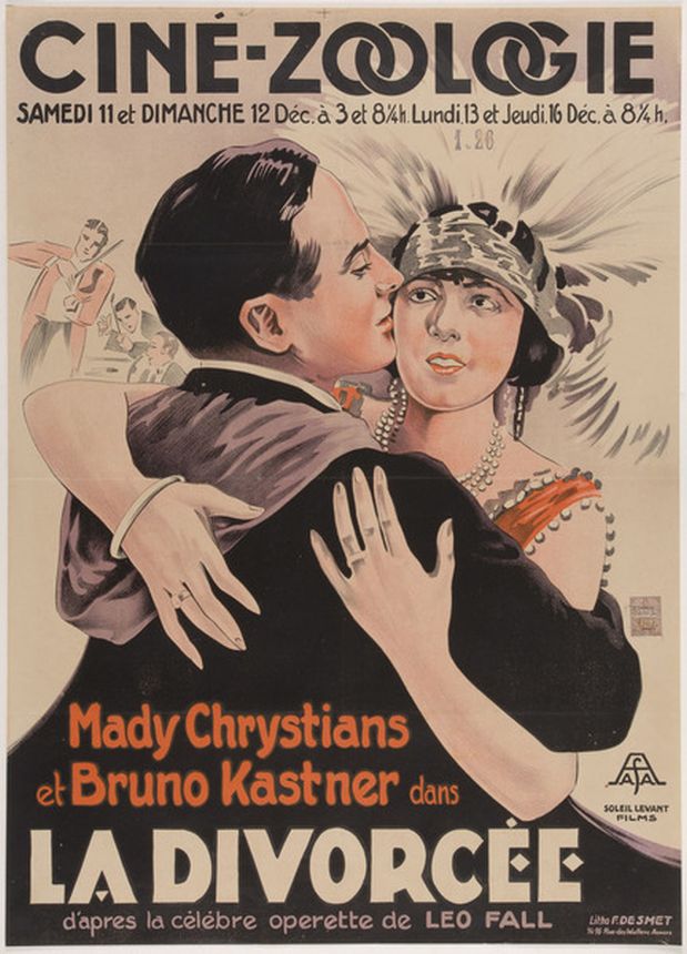 CINE ZOOLOGIE magazine side cover 11 December 1926