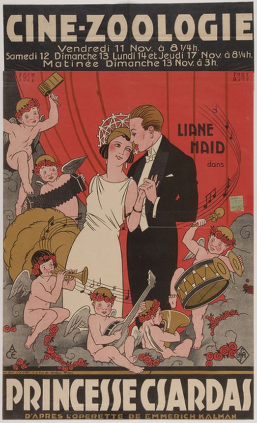 CINE ZOOLOGIE magazine side cover 11 November 1927