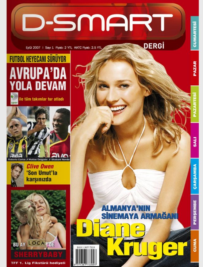 D-SMART magazine side cover Issue 1 September 2007