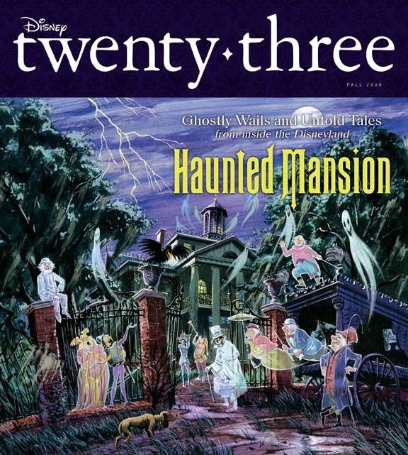 DISNEY TWENTY-THREE magazine side cover Issue 3 Fall 2009