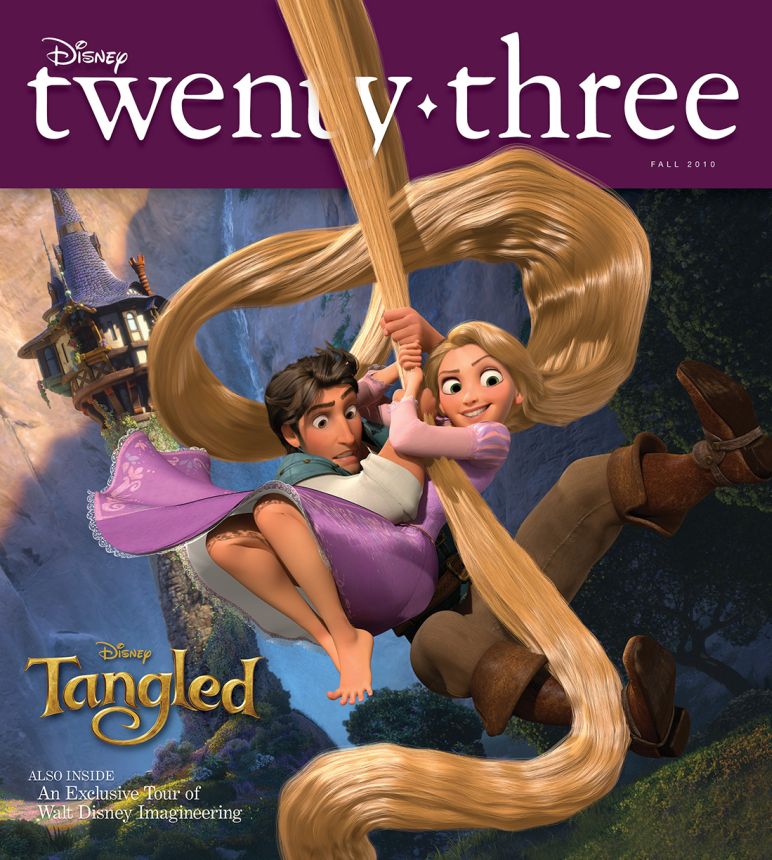 DISNEY TWENTY-THREE magazine side cover Issue 7 Fall 2010