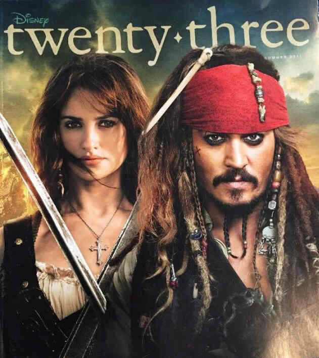 DISNEY TWENTY-THREE magazine side cover Issue 10 Summer 2011