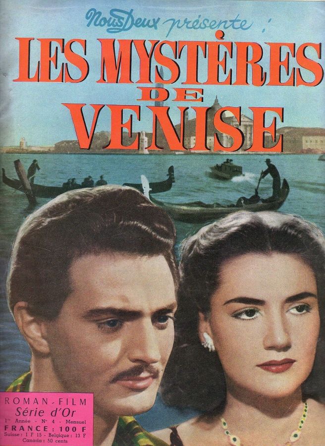 ROMAN FILM SERIE D OR magazine side cover Issue 4 August 1959