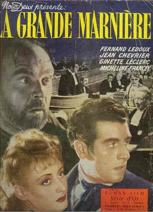 ROMAN FILM SERIE D OR magazine side cover Issue 7 November 1959