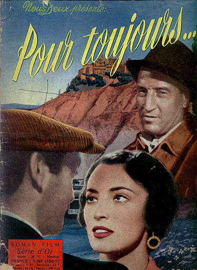 ROMAN FILM SERIE D OR magazine side cover Issue 11 March 1960