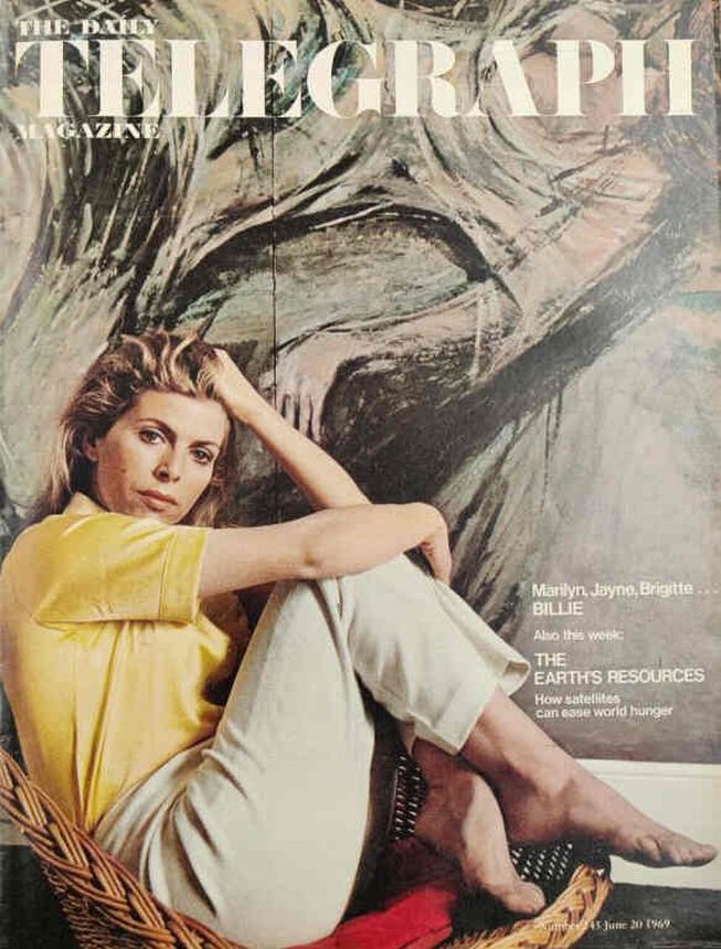 DAILY TELEGRAPH MAGAZINE magazine side cover Issue 245 20 June 1969