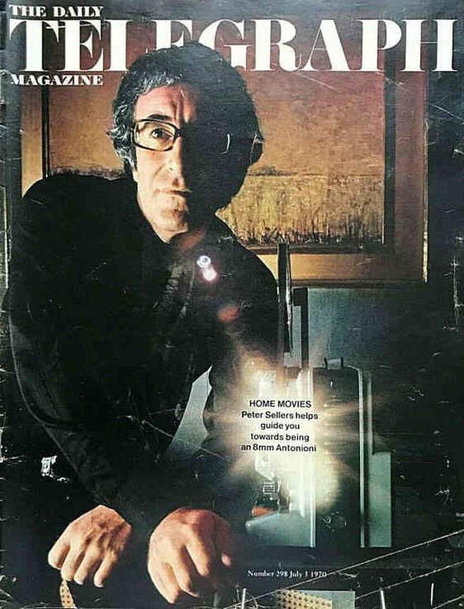 DAILY TELEGRAPH MAGAZINE magazine side cover Issue 298 3 July 1970