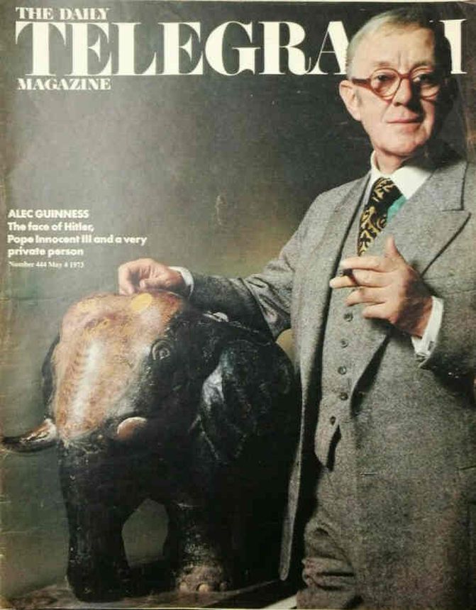 DAILY TELEGRAPH MAGAZINE magazine side cover 4 May 1973