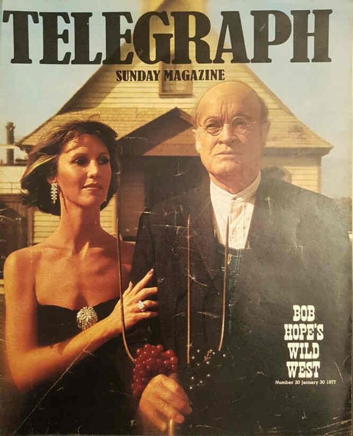 DAILY TELEGRAPH MAGAZINE magazine side cover 30 January 1977