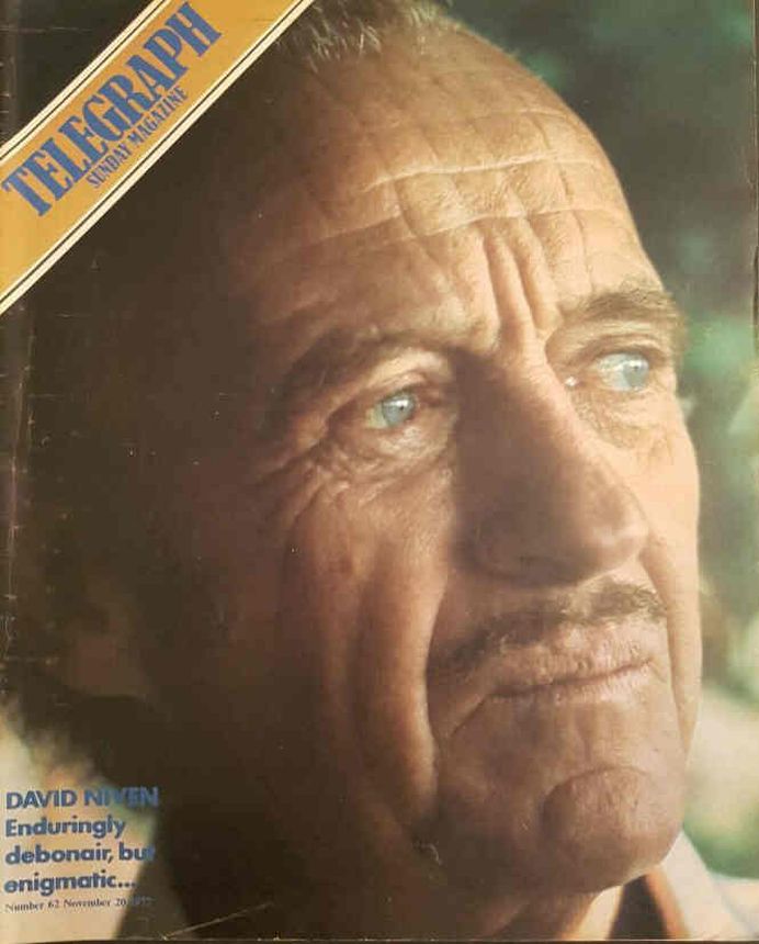 DAILY TELEGRAPH MAGAZINE magazine side cover 20 November 1977