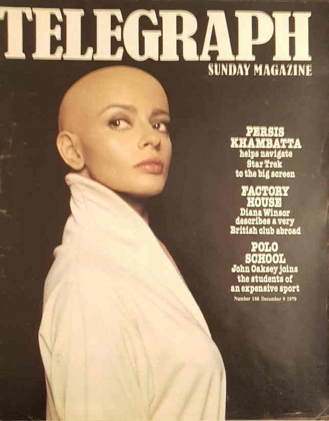 DAILY TELEGRAPH MAGAZINE magazine side cover 9 December 1979