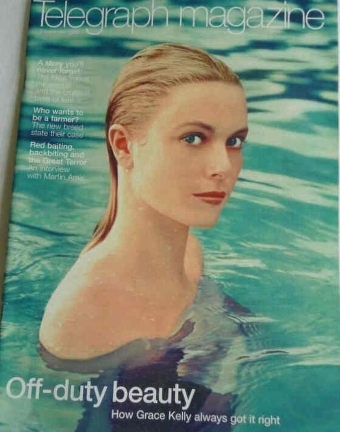 DAILY TELEGRAPH MAGAZINE magazine side cover 7 September 2002