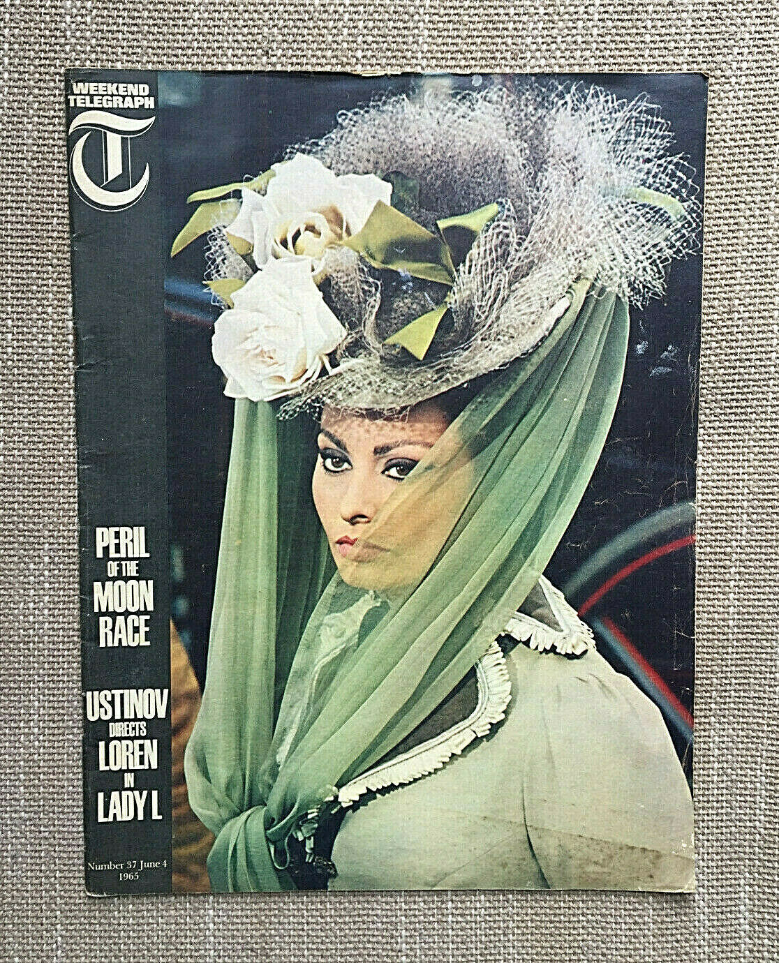 DAILY TELEGRAPH MAGAZINE magazine side cover Issue 37 4 June 1965