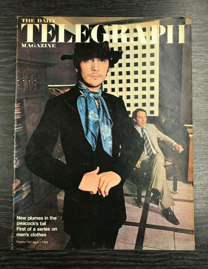 DAILY TELEGRAPH MAGAZINE magazine side cover Issue 183 5 April 1968