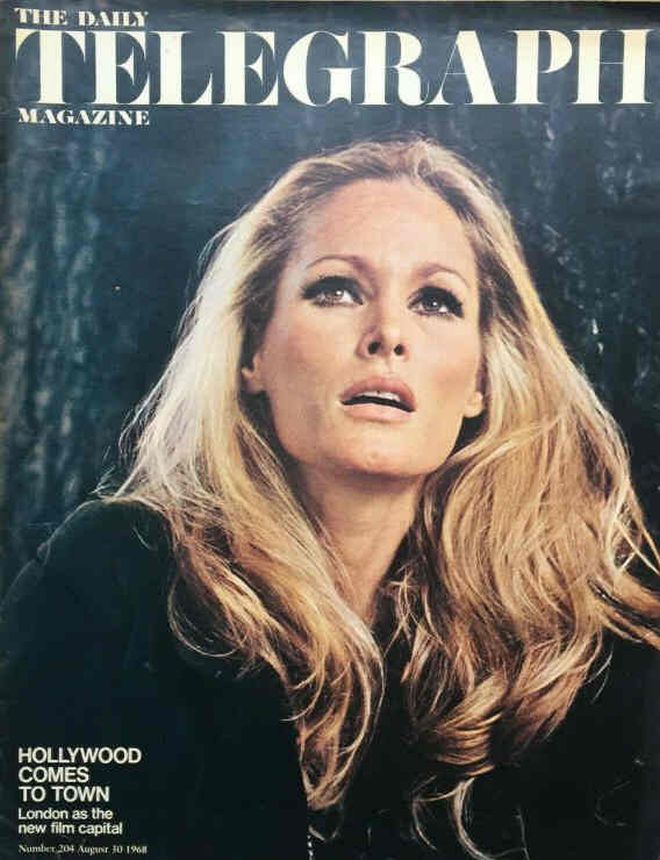 DAILY TELEGRAPH MAGAZINE magazine side cover 30 August 1968