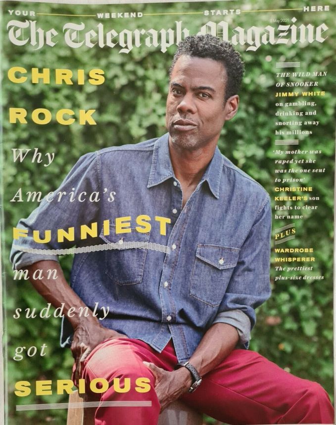 DAILY TELEGRAPH MAGAZINE magazine side cover 8 May 2021