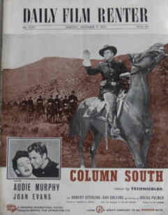 DAILY FILM RENTER magazine side cover 9 November 1953