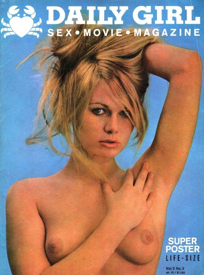 DAILY GIRL (UK) magazine side cover  Vol 2 # 3  