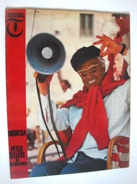 DAILY TELEGRAPH MAGAZINE magazine side cover 12 November 1965