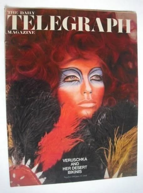 DAILY TELEGRAPH MAGAZINE magazine side cover 21 June 1968